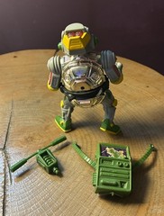 1989 Teenage Mutant Ninja Turtles TMNT: Metalhead – Near Complete!