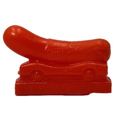 Vtg Mold a Rama Figures Gorilla Wienermobile Panther 1960’s Souvenir Set Of 3