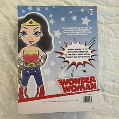 NEW 2017 DC Toddler Wonder Woman Jakks Pacific Super Hero Doll 14″ rare NO CAPE