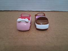 Lot Of 2 Shopkins Cutie Cars Pink Cat & Brown And White Dog. Read