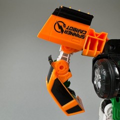 Hello Carbot Spinnable Transforming Figure Car Toy Sonokong **Missing Spinner**