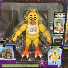 FNAF Five Nights at Freddy’s Jazwares Classic Chica Office Set 5″ Figure DAMAGE