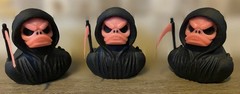Grim Reaper Duck Red Face- Glows In The Dark