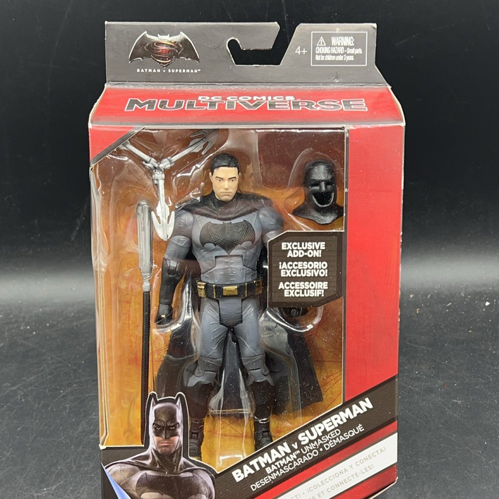 Mattel Multiverse Batman v Superman Batman Unmasked Action Figure 2015