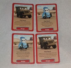 DISNEY PIXAR CARS 2006 FUN PACK 20 TRADING CARDS FACTORY SEALED MATCH GAME