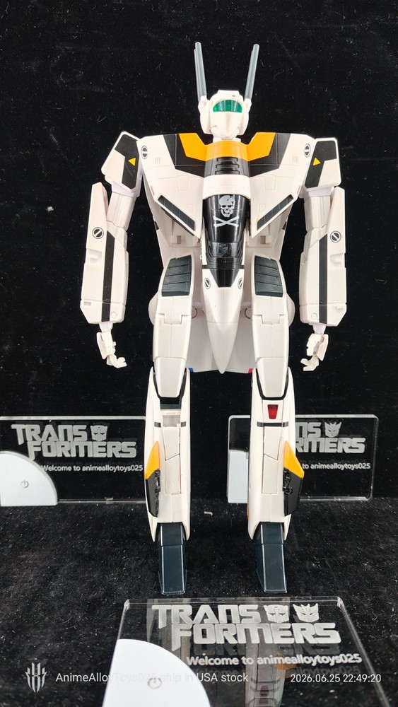 Valkyrie Factory VF-1S Roy Focker Painted Model Toy 1/60 Broken AS IS USAship