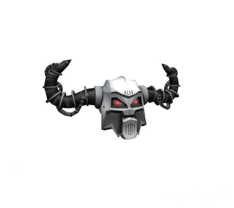 Robl0x | Day Zero Hat Robot Riot Mech Horned Helmet Series 3 – RARE Toy Code