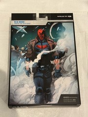 FIGURE MCFARLANE TOYS SDCC 2026 EXCLUSIVE RED HOOD GOLD LABEL PLATINUM EDITION