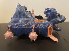 The Super Mario Bros Movie Bowsers Island Castle Playset | Loose | Incomplete