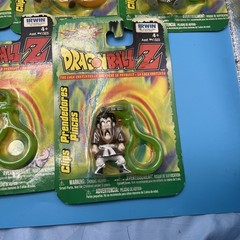 7 LOT RARE MOC NIP Vintage 1999 Dragonball Z IRWIN Funimation Clip Keychain