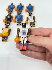 NBA Buildable Mini Figures Lot of 9 LeBron James Durant Westbrook Kobe Bryant