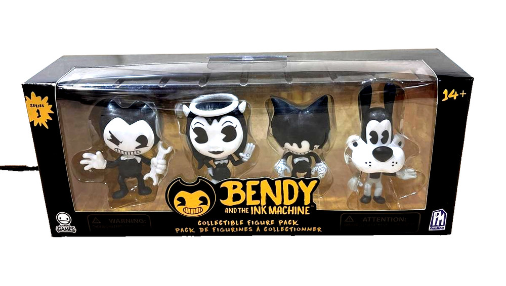 Bendy and the Ink Machine Collectible Vinyl Figure Pack NEW NIB Series 1 Ink +