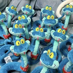 Gary Snake Plush Toy Zootopia 2 Bendable Articulated Fidget Soft Anime Stuffed