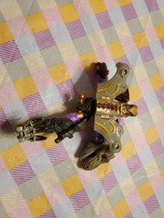 Transformer Green/Gold Tyrannosaurus Rex MEGATRON Parts Only Incomplete