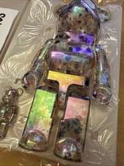 Medicom BE@RBRICK x Anever clear 400% and 100% set Bearbrick