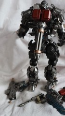 JOYTOY STEEL BONE 09 FIGHTING MECHA SILVER GUARDIAN 9″ Robot & Pilot t6
