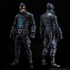 Hellboy Lobster Johnson 1/12 Scale Action Figure 1000 Toys