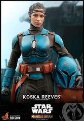 Hot Toys Star Wars The Mandalorian TMS069 Koska Reeves 1/6 Scale Figure In Stock