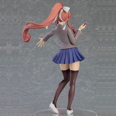 18CM Anime Doki Doki Literature Club Monika Action Figure Model Toy Collection