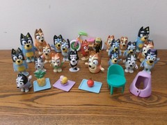 Lot of 29 Bluey and Friends Figures Honey Lila and More