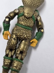 1986 GI Joe Serpentor Figure W. Hood Snake Parts Lot Cobra Vintage Weapon