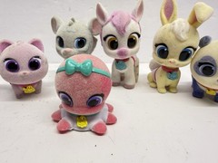 Disney Jr T.O.T.S. Flocked Figures Multiple Toys Lot Of 8