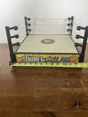 WWE RAW Spring Loaded Wrestling Ring Smackdown WrestleMania SummerSlam