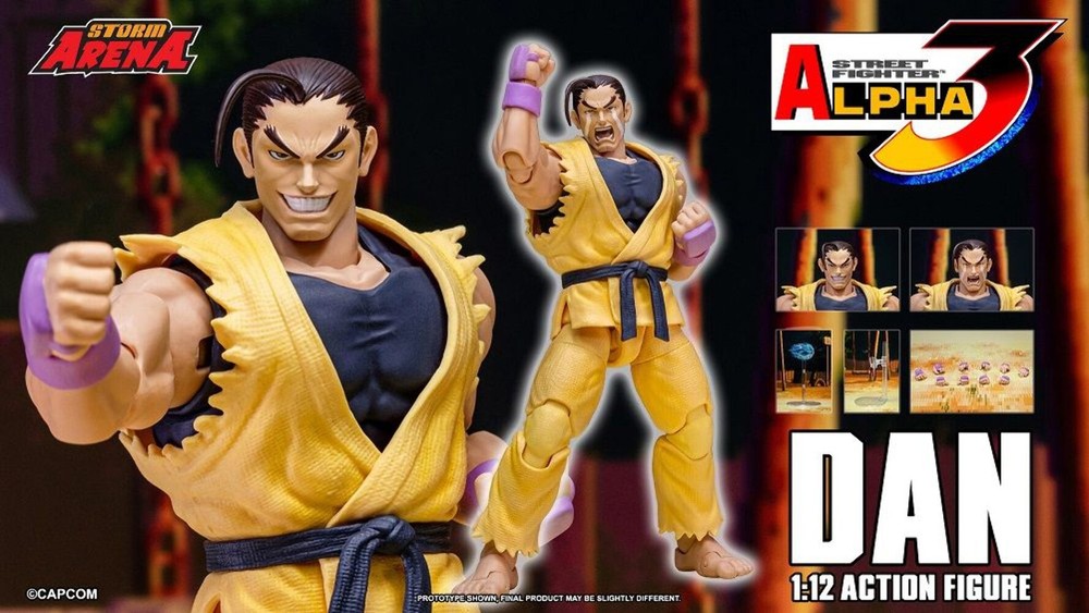 Storm Arena 1/12 Street Fighter Alpha 3 Dan EVO Exclusive Scale Action Figure