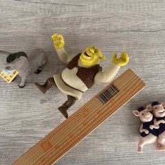 Shrek Toy Fastfood Lot Of 3 Kids Meal Shrek Donkey Three Little Pigs Not Working