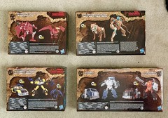 Transformers Kingdom Golden Disk Set – Terrorsaur Tigatron Jackpot Puffer Ranger