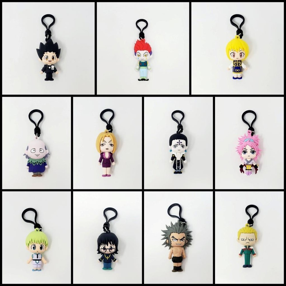 Hunter X Hunter Series 2 Figural 3D Bag Clip – YOU CHOOSE!