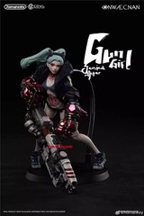 Romankey Studio Cyberpunk Rebecca 1/12 PVC Action Figure W/ 2 Bodies Deluxe Ver.