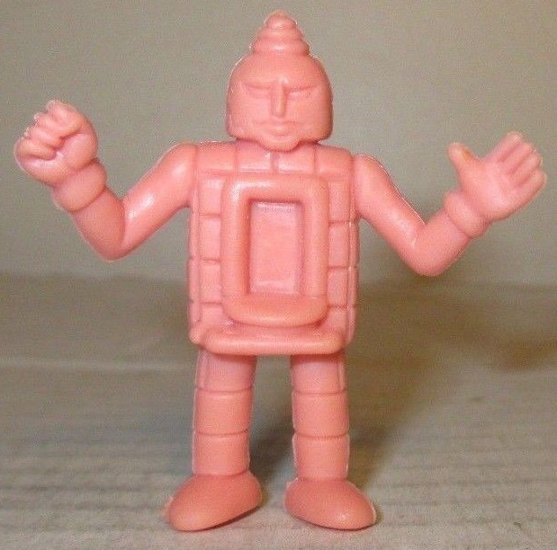 80’s M.U.S.C.L.E. Men Kinnikuman Flesh Color 2″ Benkiman Figure #044 Mattel