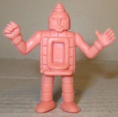 80’s M.U.S.C.L.E. Men Kinnikuman Flesh Color 2″ Benkiman Figure #044 Mattel
