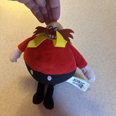 Sonic the Hedgehog 14″ Plush DR. EGGMAN – AUTHENTIC – Dr. Robotnik