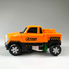 Hello Carbot Spinnable Transforming Figure Car Toy Sonokong **Missing Spinner**