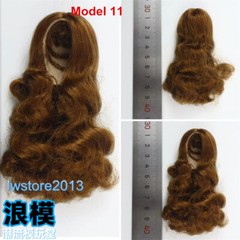 1/6 Artificial Hair Wig Cover For 12″ Female Phicen TBL JO Figure Head Body Toys