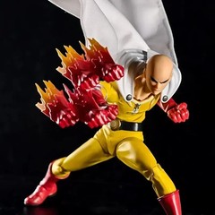Amazing Yamaguchi Revoltech Saitama Action Figure One Punch Man Kaiyodo Model