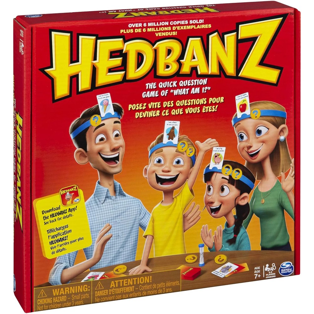 Hedbanz – Party Guessing Card Game for Family, Adults, and Children (2-6 Player