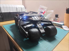 Modoking 1/12 The Batman: The Dark Knight Batmobile & Batpod Model Kit In Stock
