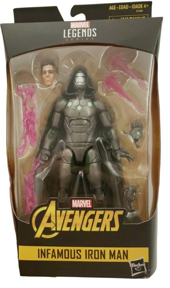 Infamous Iron Man Doom Marvel Legends Walgreens Exclusive