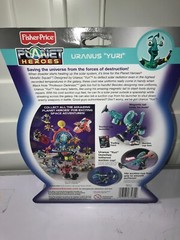 Fisher Price Planet Heroes Uranus Yuri Space Metallic Squad Figure NEW