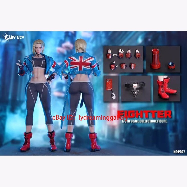 PLAY TOY P027 Street Fighter Cammy White 1/6 Limited Collectible Action Figure
