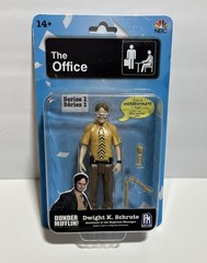 The Office Dwight Schrute Michael Scott 5″ Series 1 Action Figures New Sealed