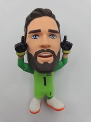 ZURU FIFA World Cup Soccer Figure Ballers Alisson Becker #1 Brazil Rare