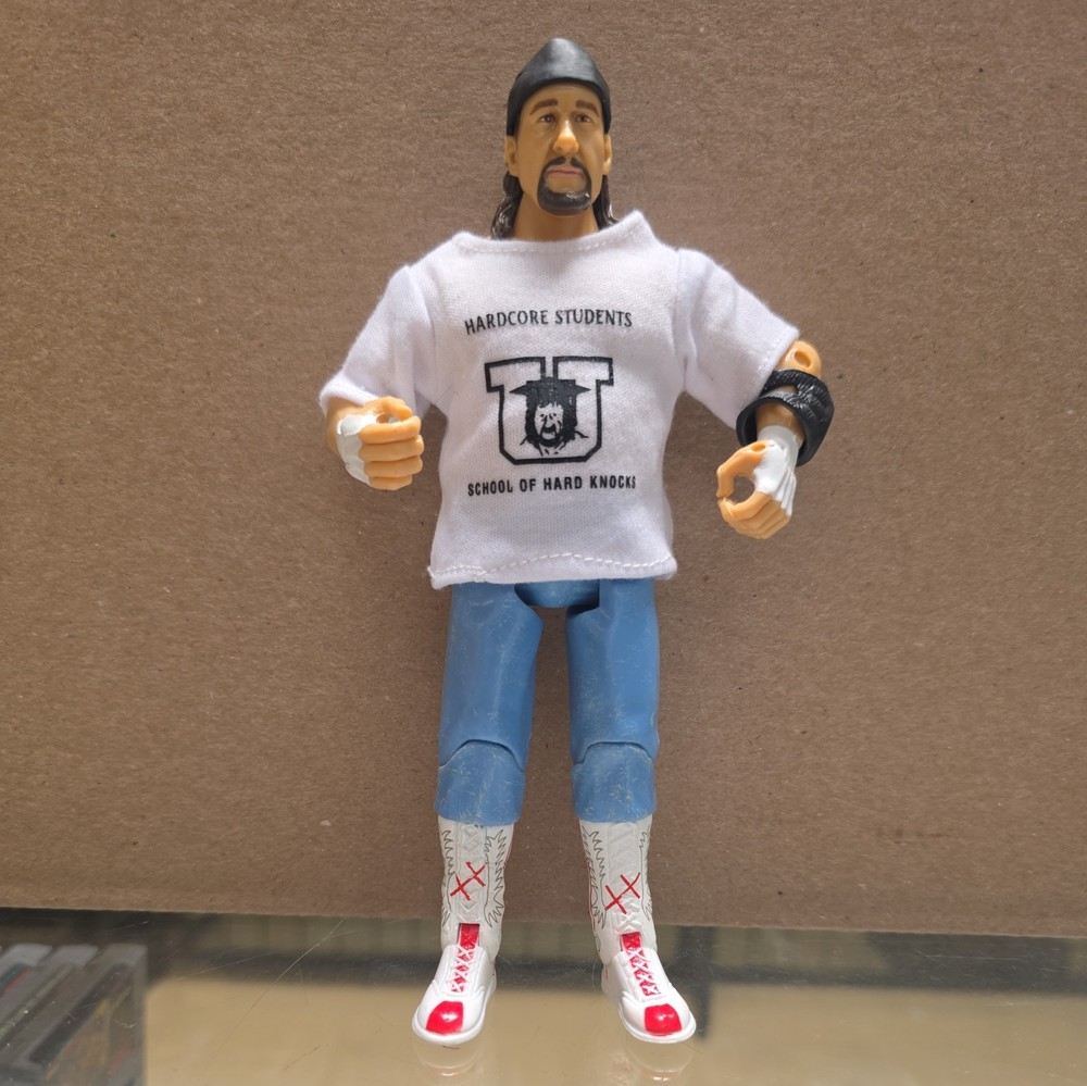 WWE WWF TERRY FUNK CLASSIC SERIES EXCLUSIVE JAKKS WRESTLING FIGURE LTD 2003