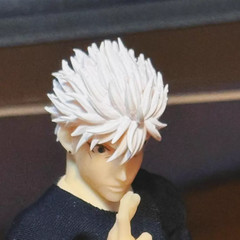 1/12 Custom Hands + shoes + head sculpt For 6” Jujutsu Kaisen Satoru Gojo set