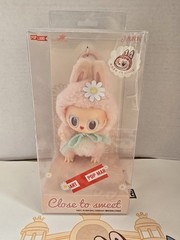 Pop Mart Labubu Mokoko Close To Sweet Pendant PopLand Exclusive US Seller