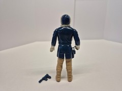 Vintage 1980 Kenner Star Wars Han Solo Hoth Action Figure w/ Blaster HONG KONG