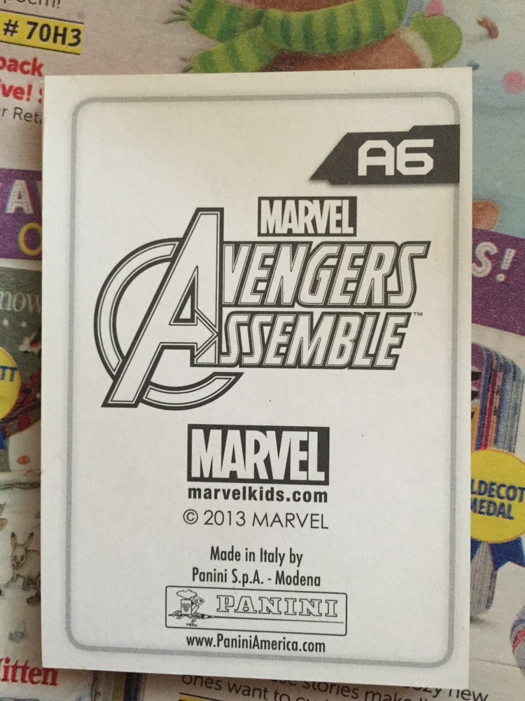 Panini Marvel Avengers Assemble Stickers – You Choose 10 for $2